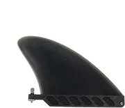 Inflatable Paddle Board Fin,Single PVC Center Surfboard Fin with Screw - Detachable Tail Rudder No Tool Replacement Water Sports Accessories for Men & Women