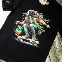 在飛比找蝦皮購物優惠-Katun HITAM RASTA REGGAE SKATE