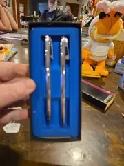 Sheaffer Chrome Ballpoint Pen and Pencil Set NIB