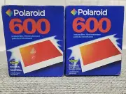 2 Polaroid 600 Instant Film Packs Photos - Expired 2003 - 40 Photos New in Box