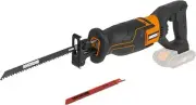 WORX WX500.9 18V (20V MAX) Cordless Reciprocating Saw - (Tool only - Battery ...