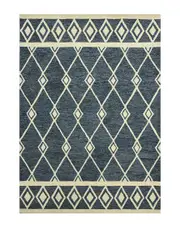 AR Rugs Ridgewood Gilcrest Contemporary Hand-Hooked Wool Rug