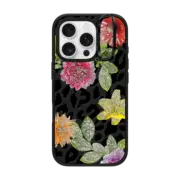 iPhone 16 Pro Impact Ring Stand Case MagSafe Compatible Leopard