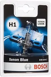 Bosch H1 (448) Xenon Blue Headlight Bulb - 12 V 55 W P14,5s - 1 Bulb