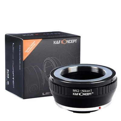 K&F Concept adapter for M42 42mm Screw mount lens to Nikon 1 camera V1 J1