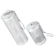 2 Pcs Stainless Steel Tea Strainer Infuser for Loose Teapot