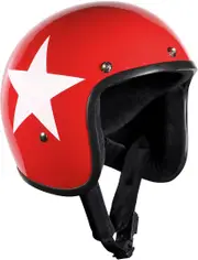 Bandit Jet Star Red Jet Helmet, Size 2XL for Women