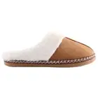 Womens Grosby Invisible Trident Tan Slippers Slip On Ladies Shoes