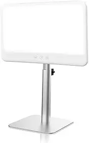 Hopihe Light Therapy Lamp with 10,000 LUX- 3 Color Temperatures, 4 Brightness Levels, Adjustable Stand, Auto Shut-Off Timer, Ideal for Boosting Energy, Mood & Sleep