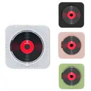 CD Player Wall Mounted Holder USB FM TF Remote Control Bluetooth ABS