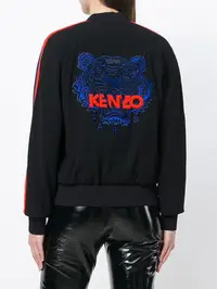 在飛比找Yahoo!奇摩拍賣優惠-Kenzo 女生虎頭刺繡棒球外套S