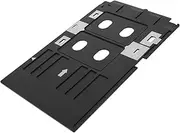 LALAFINA Id Card Printer Tray PVC Card Printing Holder Double Slots Compatible Printers
