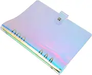DOITOOL 1Pc Loose Leaf Notepad Cover Book Protection Tool Integrated Design for Thick Books for School and Office Use