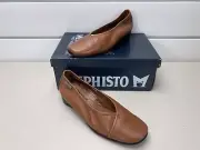MEPHISTO Gavelia WOMENS SHOE SIZE 5 1/2 Hazelnut LEATHER Shoes