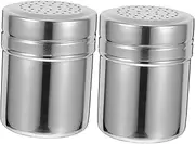 Alipis Quick Seasoning Spice Storage Bottle Stainless Steel Salt Pepper Dispenser Kitchen Seasoning Dispenser Pepper Shaker for Cooking