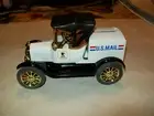 ERTL #9296 "US MAIL W/O Spare"1918 FORD RUNABOUT DIECAST BANK MIB