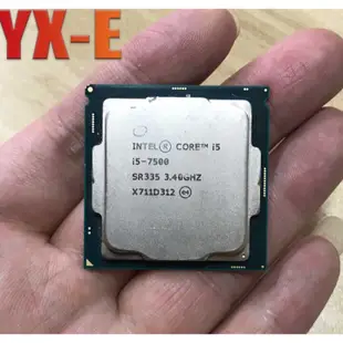 英特爾 第 7 代 Intel Core i5-7500 LGA 1151 CPU 處理器 i5 7500 3.40GH
