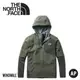 【The North Face 男 WindWall防風防潑軟殼外套《灰綠》】3RG1/軟殼夾克/連帽外套/悠遊山水