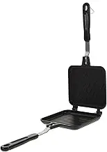 Double Sided Sandwich Maker Pan Non Stick Detachable Frying Pan for Easy Grilling for Outdoor Cooking Breakfast Versatile Sandwich Toaster