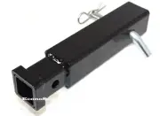 10-1/2" Extend Tow Hitch Adapter Reducer 2" to 1-1/4" Trailer Receiver Towing