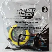 Yo-Kai Watch #3 Shogunyan Light Up Toy McDonalds Happy Meal Toy 2018 McPlay