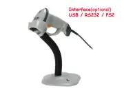 NEW Motorola Zebra Symbol LS2208 Barcode Scanner with Stand Kit LS2208-SR20001R