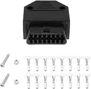EMSea OBD2 Car Diagnostic Tool OBD II 16 Pin Male to Female Vehicle Diagnostic Extender Socket with Screws Diagnostic-Tool (Black)