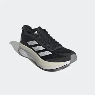 【adidas 愛迪達】慢跑鞋 女鞋 運動鞋 緩震 ADIZERO BOSTON 11 W 黑白 GX6657