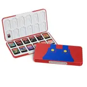 24 Game Card Case 24 Slot Storage Holder for SD Card & Switch Game Card Portable