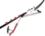 Telescopic Tree Pruner Telescopic Pole Saws, Extendable Long Reach Tree Pruning Loppers Professional Landscaping Pole Saw for Sawing and Shearing 5.4m/18ft