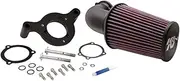 K&N 57-1125 Performance Motorcycle Air Intake System for 2015 Harley Davidson FLD Switchback 103 CI