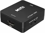 zolyet Portable USB Charge Transverter Adjustable 720P/1080P High Definition Converter Black