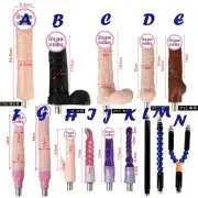 Sex Machine OR Attachment Telescopic Thrusting Big Dildo Dong Vibrator Sex Toy.