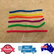 6pcs Jumbo size elastic Monkey Noodles fidget sensory stress relief toy,AU stock