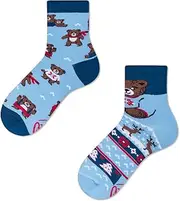 [Many Mornings] Socks Kids Winter Teddy, Winter teddy kids, 31-34