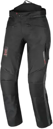 Macna Novado 2.0 NightEye waterproof Ladies Motorcycle Textile Pants, black, Size L for Men