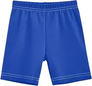[RPLIFE] Girls Cotton Bike Shorts for Summer Toddler Outfits International Blue Lined Shorts Under Dress, 4-10 Years, International Blue, 10 Years