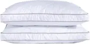 ® Goose Feathers and down Pillow for Sleeping Gusseted Bed Hotel Collection Pill