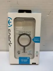 Speck Presidio Perfect-Clear Magsafe Case for iPhone 14 Plus / 15 Plus