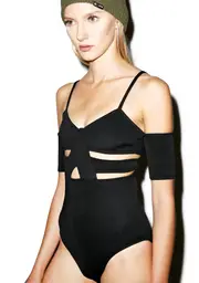 [Nightwalker] What The Cuff Bodysuit