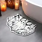 to Bath Rug Bath Halloween Bathroom Rug Floor Mat with Plush for Quick-drying