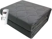 Heating Electric Blanket in Autumn and Winter Single Control, Double Bed 150x180cm Electric Heated Blanket, Soft Fully Fitted Mattress Cover, Machine Washable