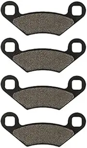Motorcycle Front and Rear Brake Pads for POLARIS 250 400 425 Big Boss Magnum 425 6x6 1996-1997 (Color : 2Pairs Front)