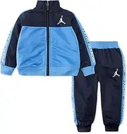 [Jordan] Boy`s Colorblocked Stamp Tricot Jacket & Jogger Pants Track 2 Piece Set