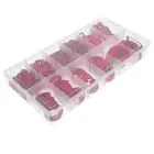 600pcs Red Steel Paper Washer Assorted Sealing Washer Set Washer