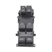 35750-T7S-M11 33 Pins Car Power Window Master Switch 35750T7SM11 for Honda Civic 2011- 2017 Black