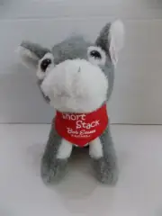 Bob Evans Farms Restaurant Plush Donkey Short Stack Promo Item HTF NOS w/ Tag