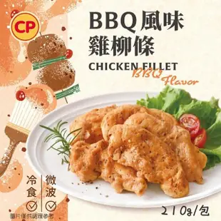 【卜蜂】即食雞胸肉.雞柳 法式香草.塔香輕蒜.川椒.BBQ.玫瑰鹽.寶島香蔥 超值36包組(210-220g/包_團購美食)