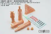 FAB FA48069 1/48 PLAAF YJ1000-1 Laser Guided Penetrator Bomb And Pylon (2Pic )