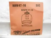 SUC RMW47-16 Watch Crystal Fit Wittnauer Greer - 14.2 x 13.4 mm - Replacement